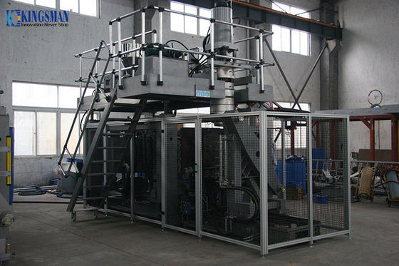 Máquina plástica del moldeo por insuflación de aire comprimido del tambor de 12 toneladas, máquina que moldea del soplo del HDPE