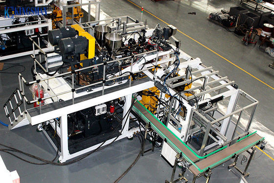 comprar Máquina de alta velocidad del moldeo por insuflación de aire comprimido de la protuberancia, máquina del moldeo por insuflación de aire comprimido del HDPE online manufacture