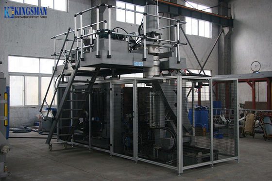 comprar Máquina plástica del moldeo por insuflación de aire comprimido del tambor de 12 toneladas, máquina que moldea del soplo del HDPE online manufacture